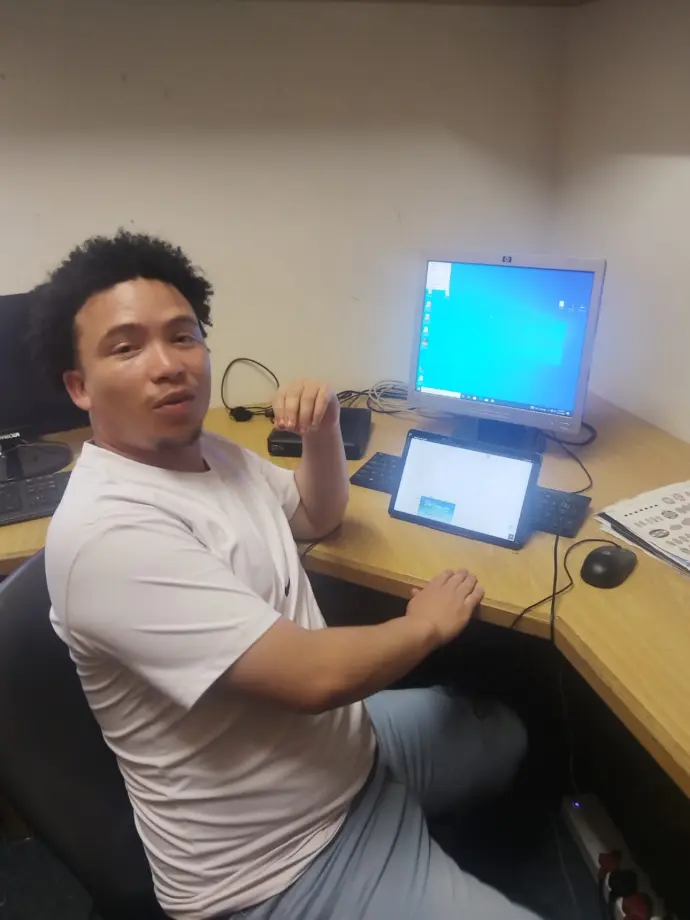 Student learning at Y2K Driving School