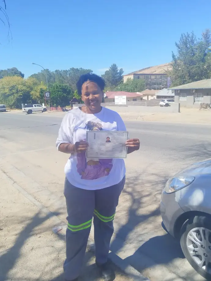 Student pass at Y2K Driving School